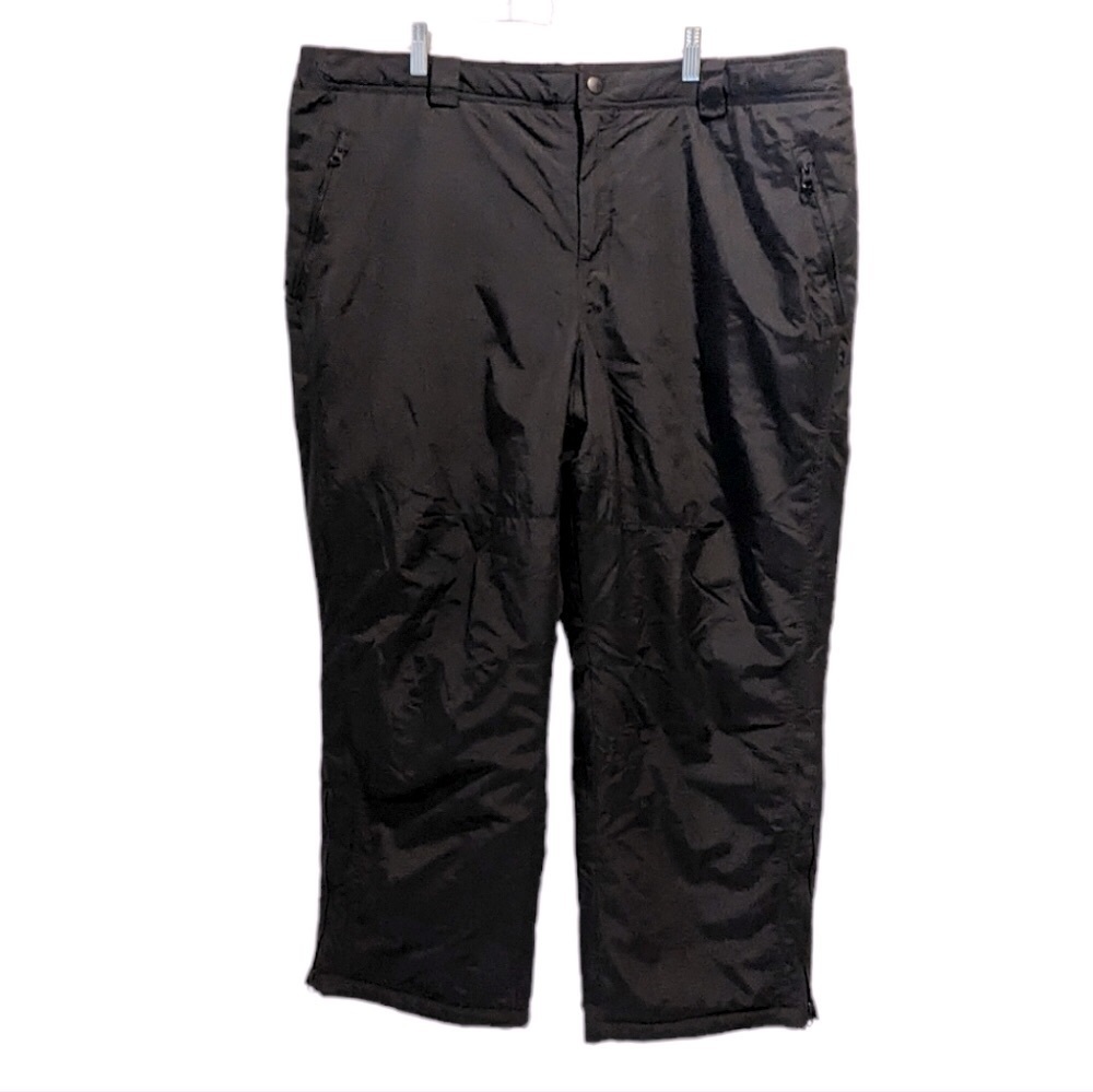 Penningtons Black Snow Pants 2XP Plus Size